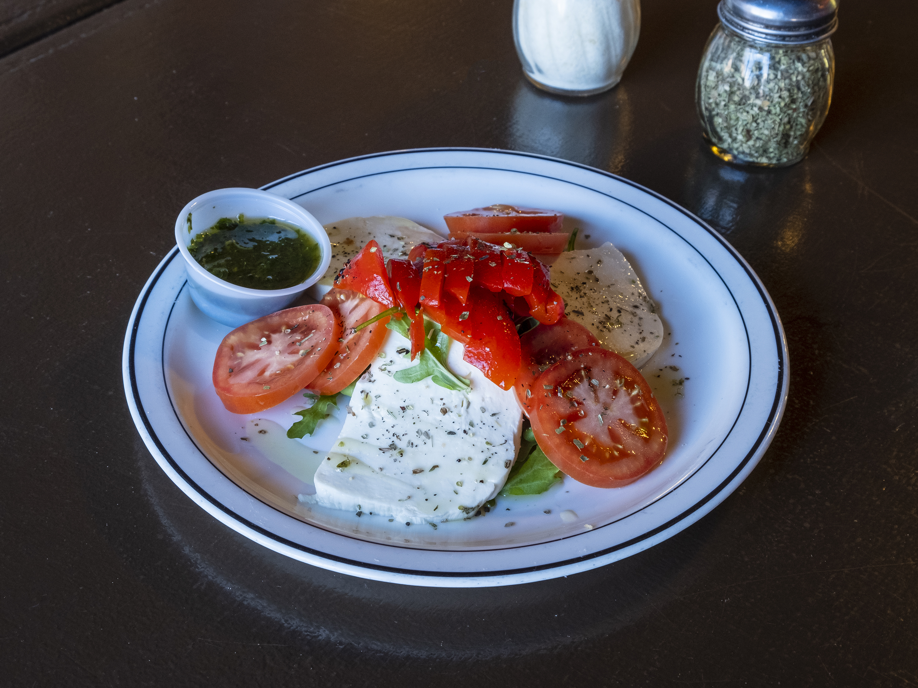 Order Mozzarella Caprese food online from Slices Pizzeria store, Hastings-on-Hudson on bringmethat.com