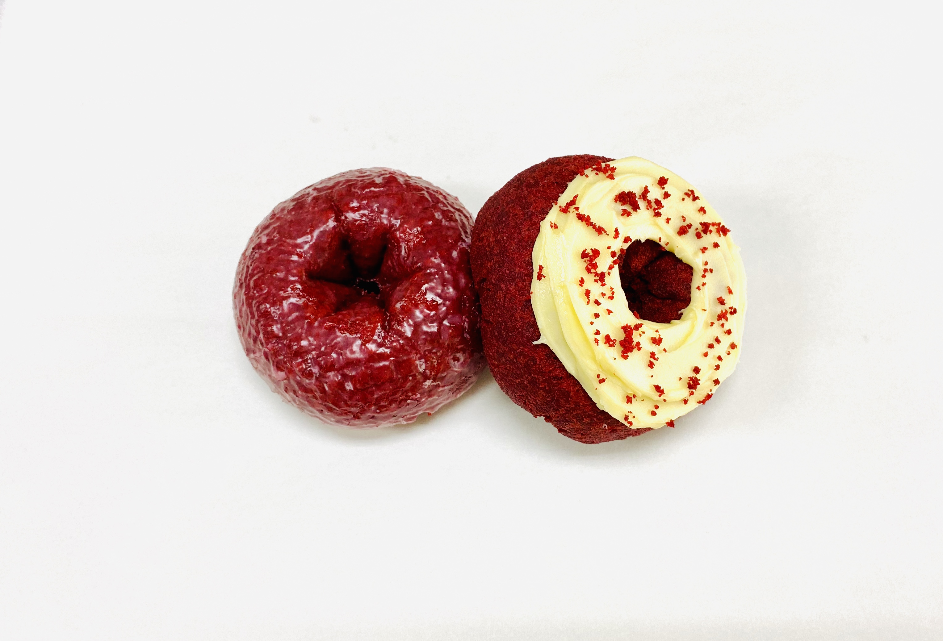 Order Red Velvet Cake food online from Jin Donuts store, Farmers Branch on bringmethat.com