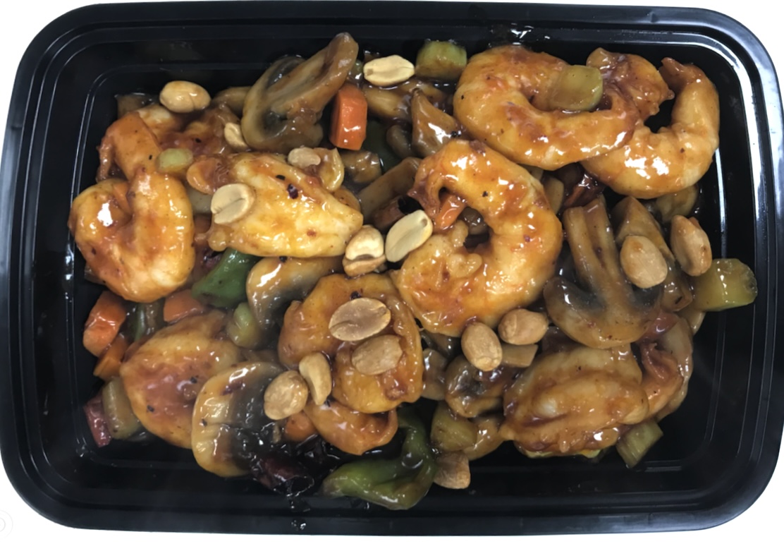 Order S10. Kung Pao Shrimp with Peanut food online from Dragon Palace store, Norcross on bringmethat.com