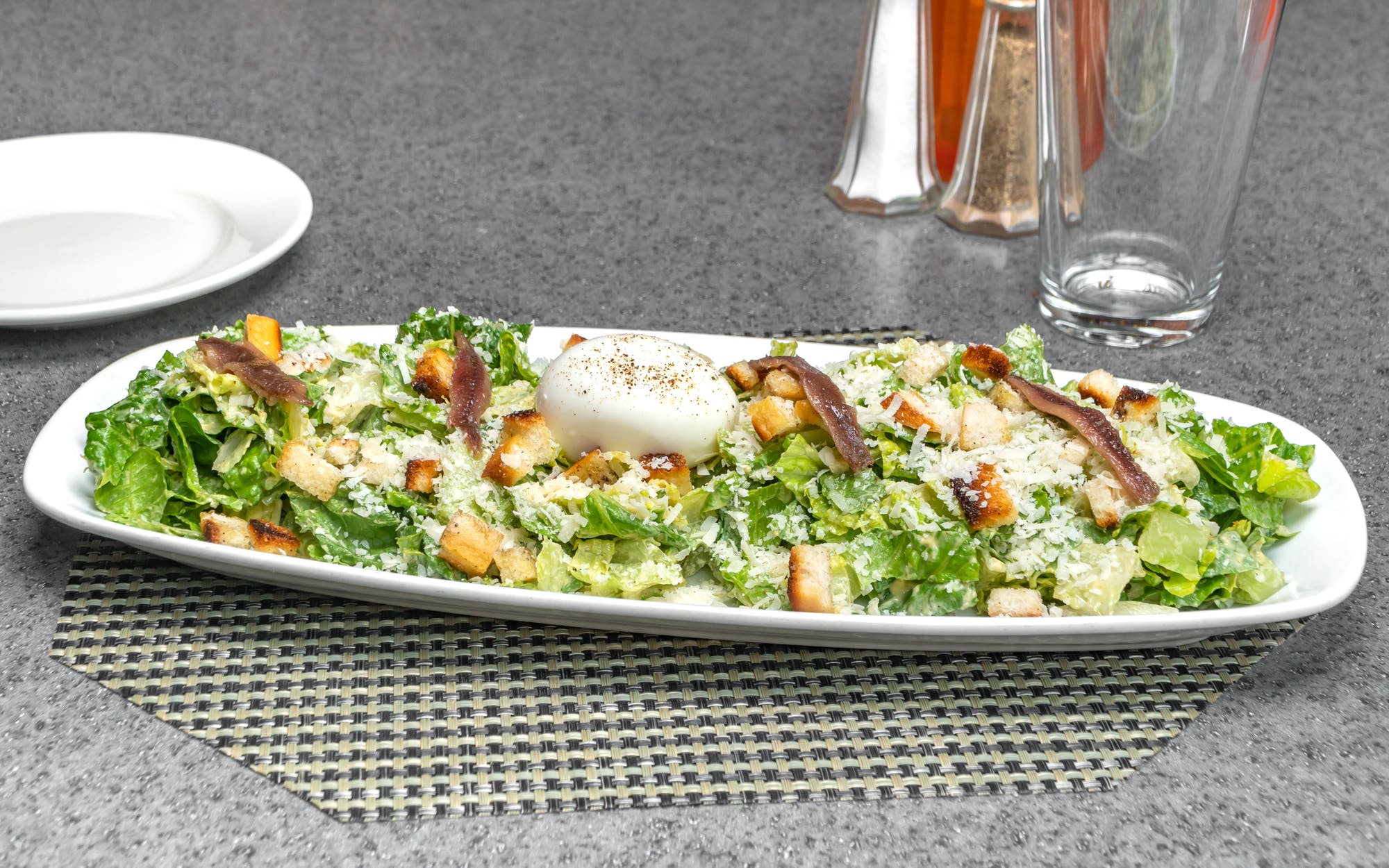 Order Romaine Salad food online from Al Dente store, Washington on bringmethat.com