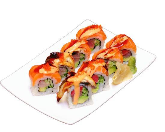 Order Happy Roll food online from Sushi Cafe Watertown store, Watertown on bringmethat.com