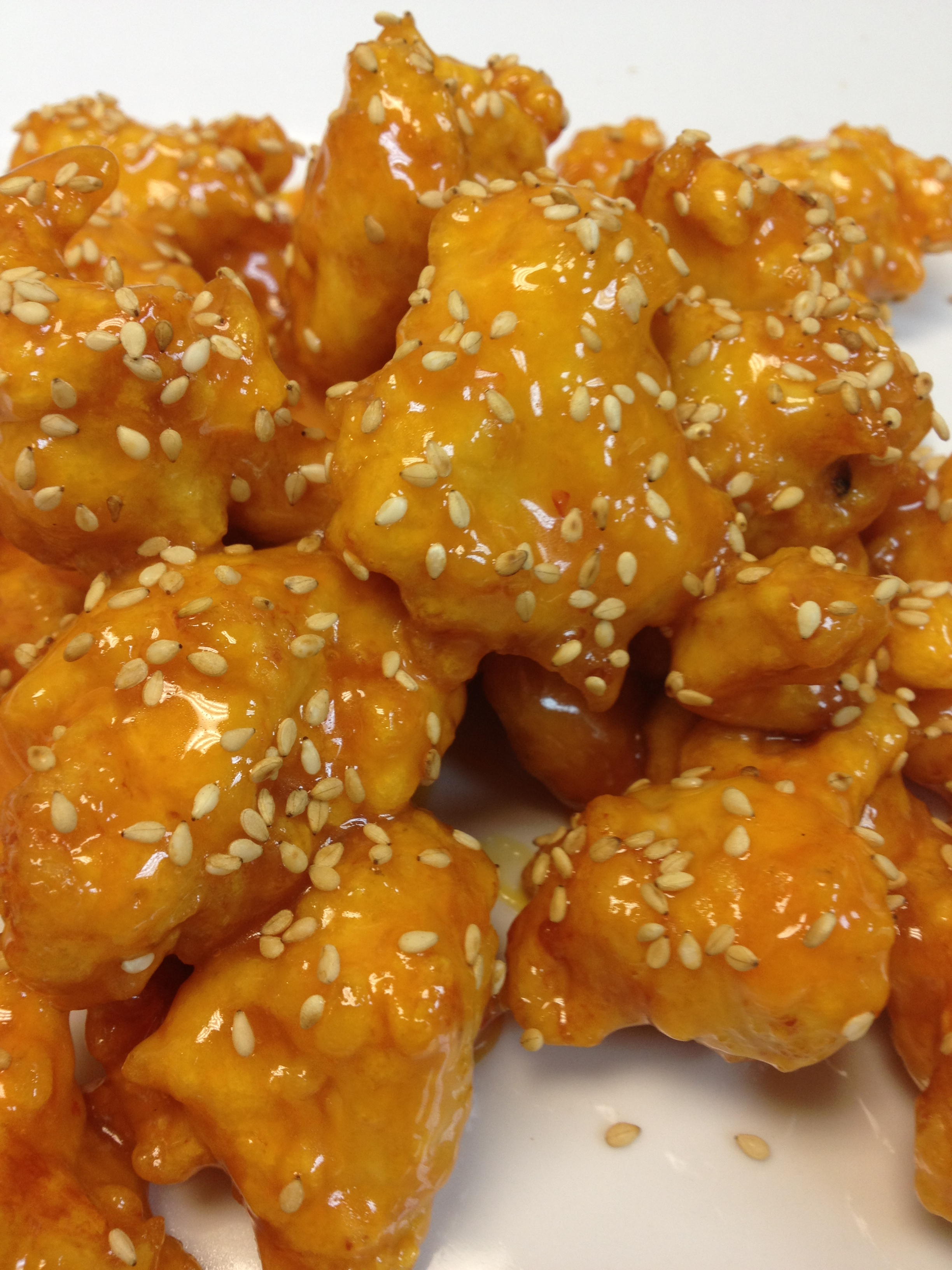 Order E12. Orange Chicken food online from S!!! Thai Food store, Temecula on bringmethat.com
