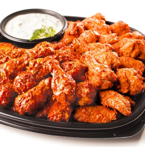 Order 40 Piece Wings food online from Pizza Azteca store, Dallas on bringmethat.com