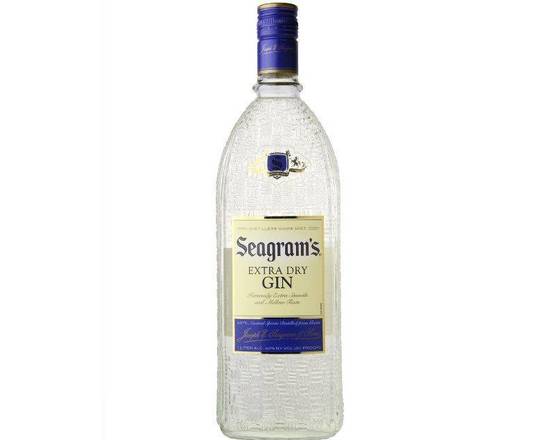 Order Seagrams extra dry gin 1L food online from House Of Wine store, New Rochelle on bringmethat.com