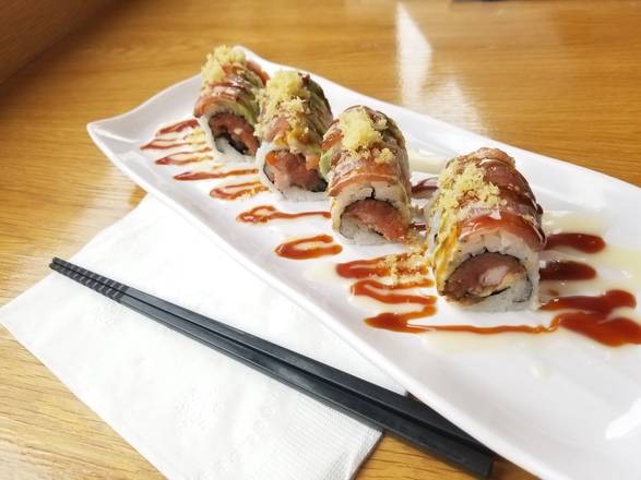 Order Poseidon Roll food online from Oh Sushi store, Des Moines on bringmethat.com