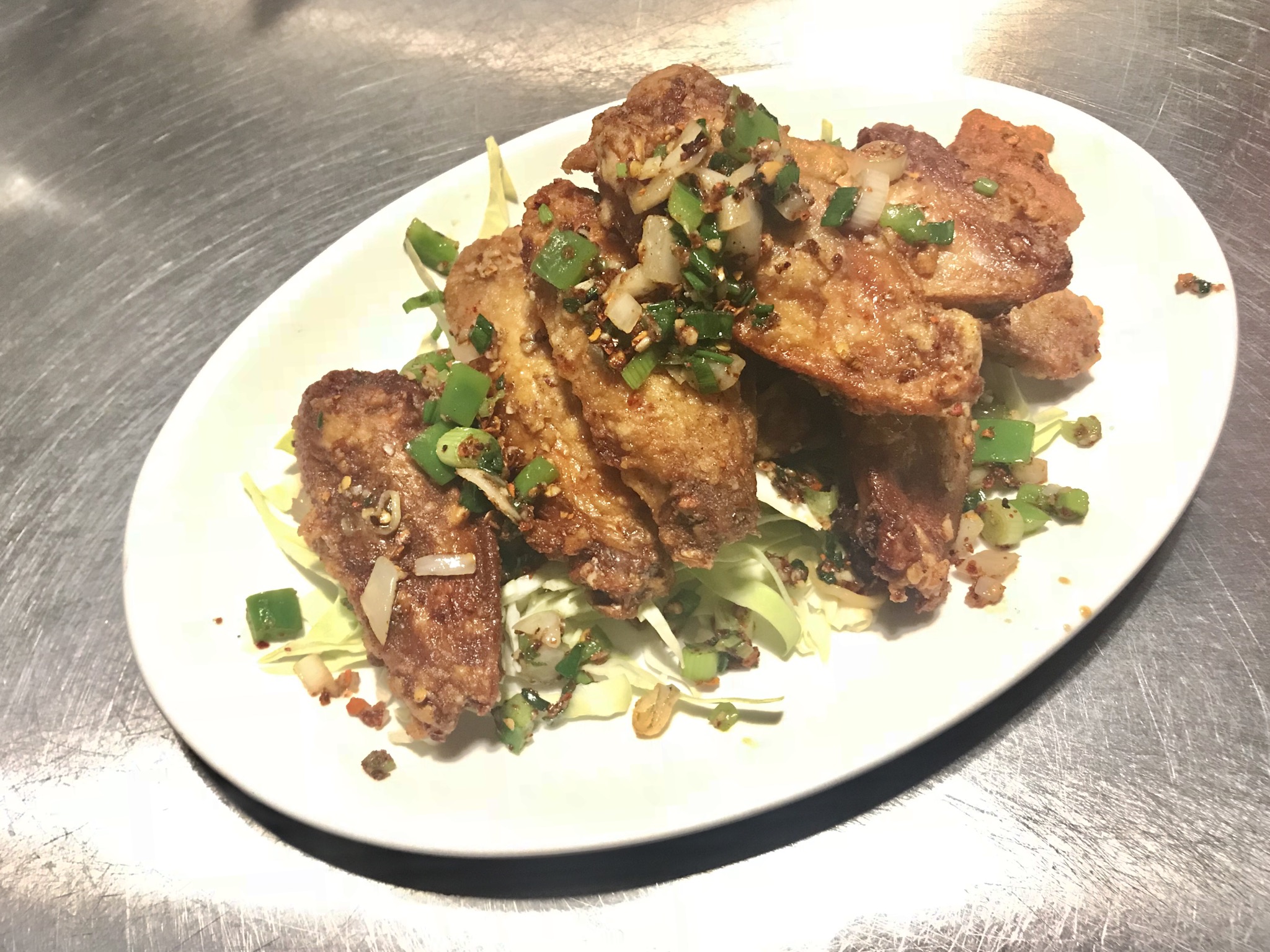 Order Salt & Pepper Chicken Wings food online from Genghis Khan Restaurant store, Seattle on bringmethat.com