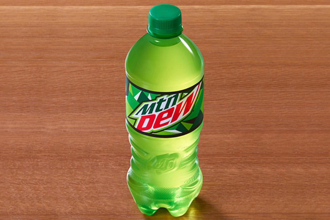 Order 20 oz. Mountain Dew® food online from Pizza Hut store, Frankfort on bringmethat.com