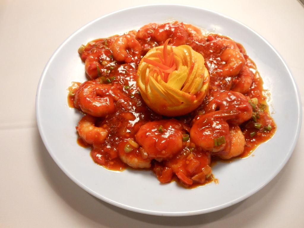 Order Shrimp with Tomato Chilli Sauce food online from House Of Joy store, Glendale on bringmethat.com