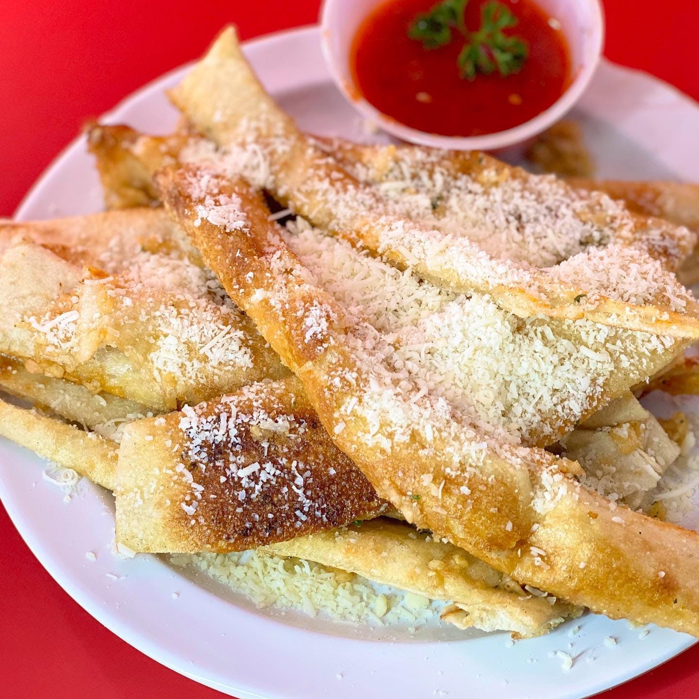 Order Garlic Sticks - 3 Pieces food online from The Grotto Pizzeria store, New York on bringmethat.com