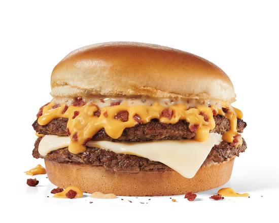 Order Double Bacon Cheesy Jack  food online from Jack In The Box store, Roma on bringmethat.com