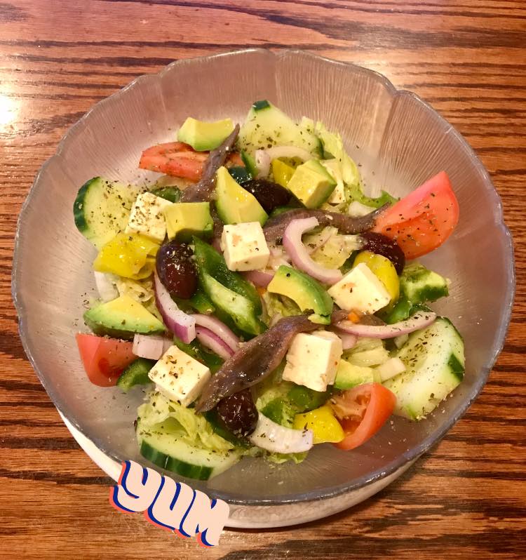 Order Grecian Salad food online from Hillside Restaurant store, Grayslake on bringmethat.com