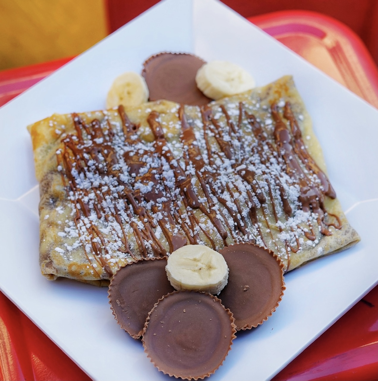 Order Reese's Crepe food online from Creperie store, New York on bringmethat.com