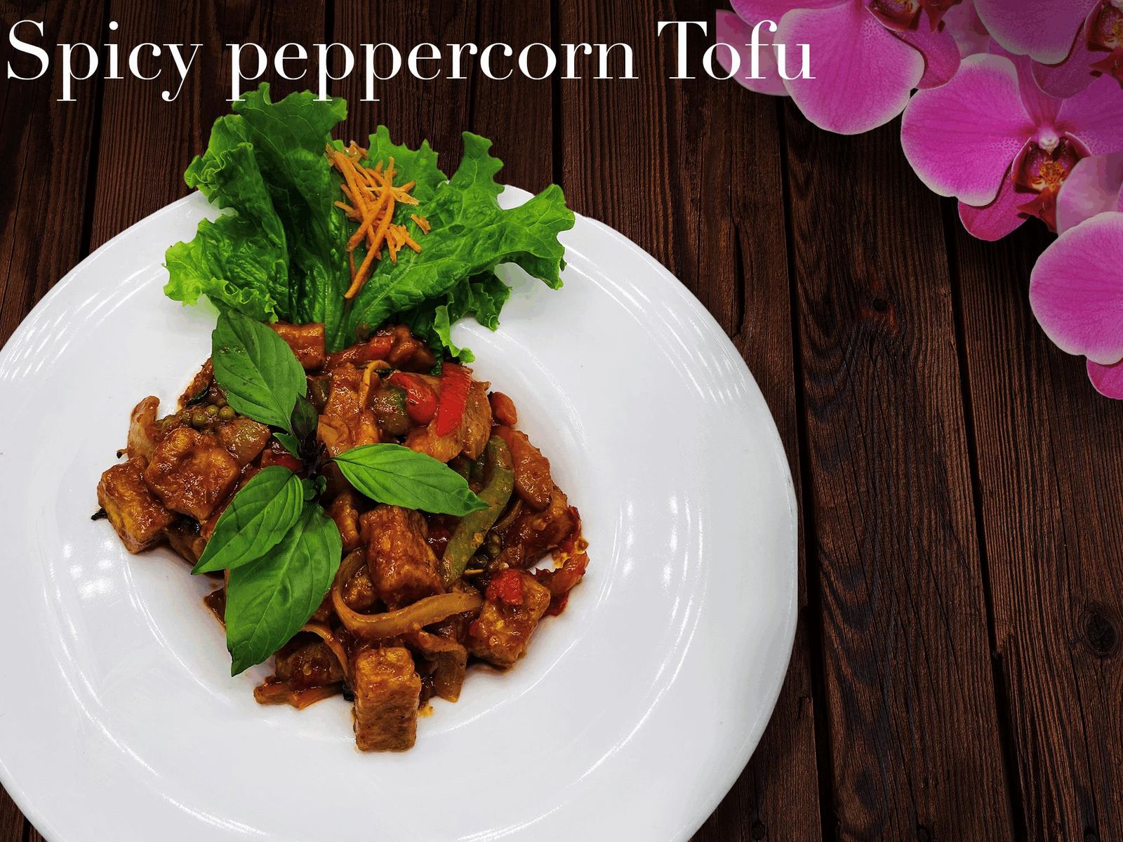 Order Spicy Peppercorn Tofu food online from Similan Thai store, Danville on bringmethat.com
