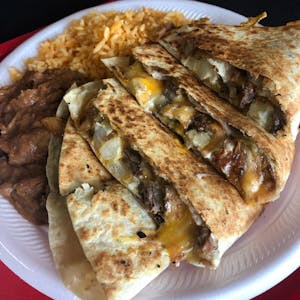 Order Quesadilla food online from Tacobar store, College Station on bringmethat.com