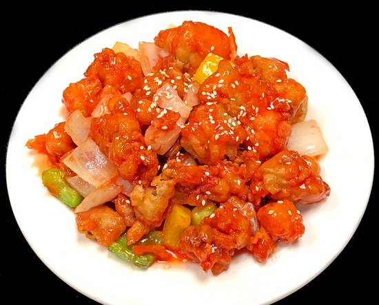 Order Sweet & Sour Chicken food online from Soul of China store, La Quinta on bringmethat.com