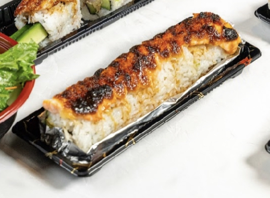 Order Lion King Roll food online from Sushi & More store, Alameda on bringmethat.com