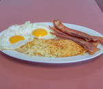 Order Egg with Potatoes and Bacon, Sausage food online from Sister Cafe store, Rockford on bringmethat.com