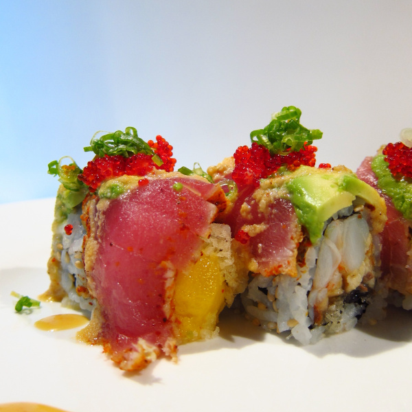 Order Amazing Roll food online from Fin II Japanese Restaurant store, Stamford on bringmethat.com
