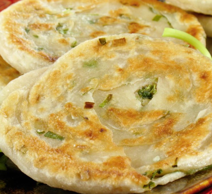 Order Scallion Pancake food online from First Wok Chinese store, Keyport on bringmethat.com