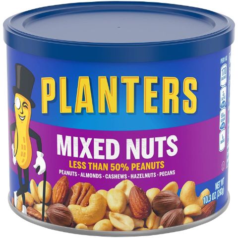 Order Planters Mixed Nuts Can 10.3oz food online from 7-Eleven store, Buffalo on bringmethat.com