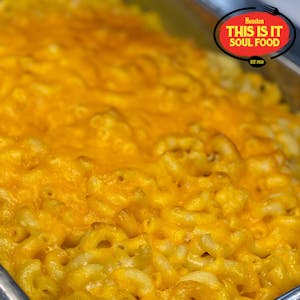 Order Mac & Cheese Side Dish food online from Houston This Is It Cafe store, Houston on bringmethat.com