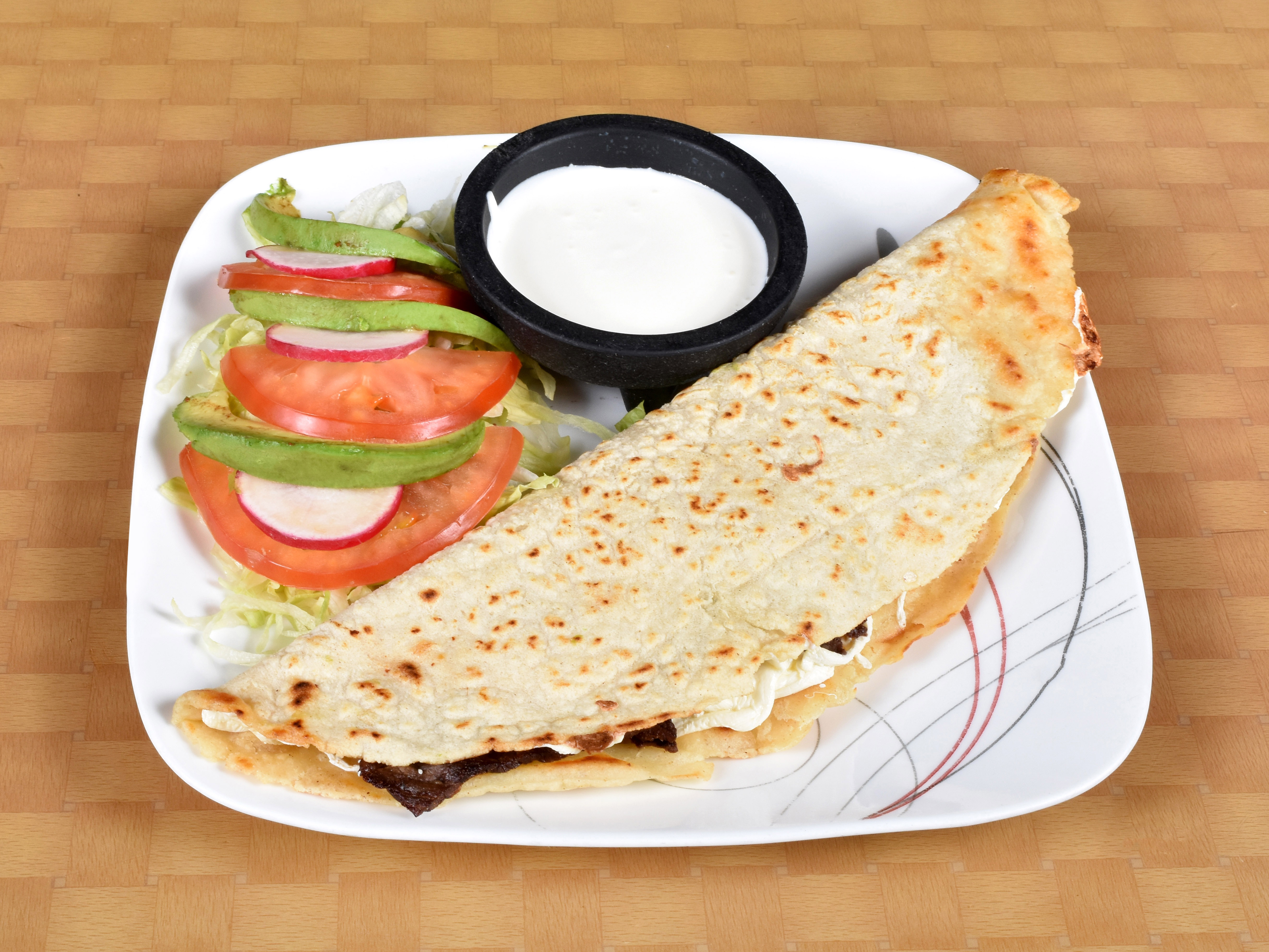 Order Solo Queso Quesadillos food online from Prima Deli & Catering store, White Plains on bringmethat.com
