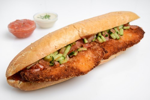 Order Schnitzel Sandwich food online from Holy Grill store, Los Angeles on bringmethat.com