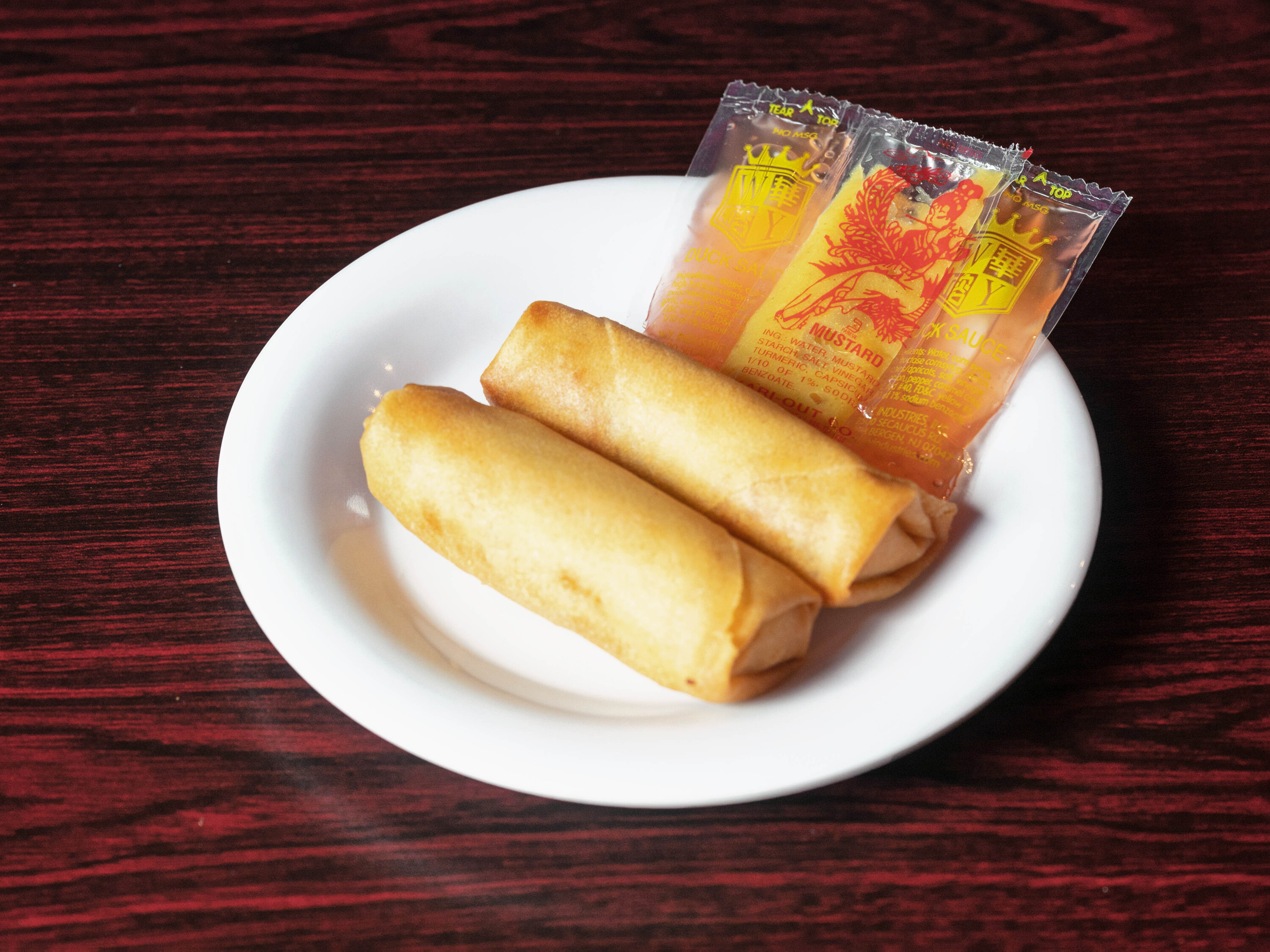 Order A1. Vegetable Spring Roll food online from Asahi Japanese Grill store, Lenoir City on bringmethat.com