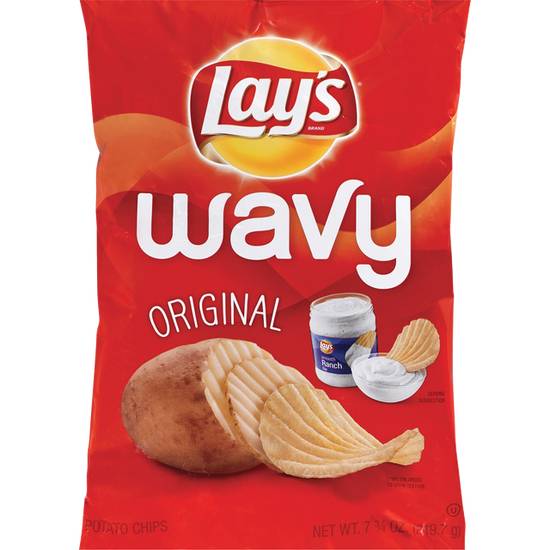 Order Lay's Wavy Original food online from Cvs store, WEST COVINA on bringmethat.com