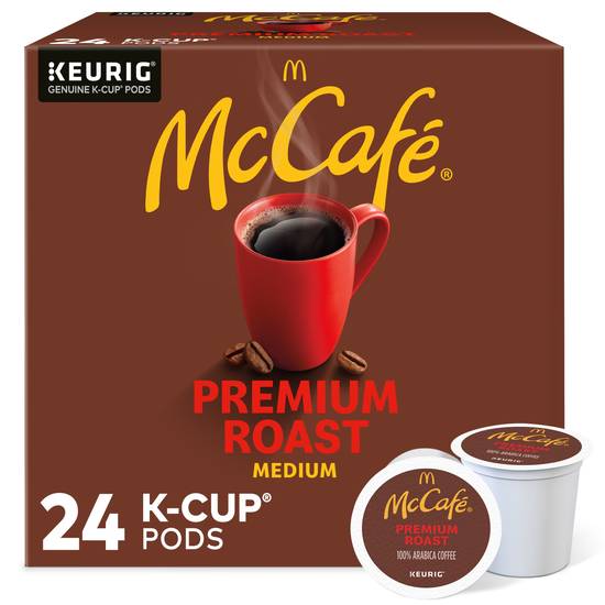 Order McCafe Premium Roast 100% Arabica Medium Roast Coffee K-Cup Pods, 24 CT food online from Cvs store, WESTON on bringmethat.com