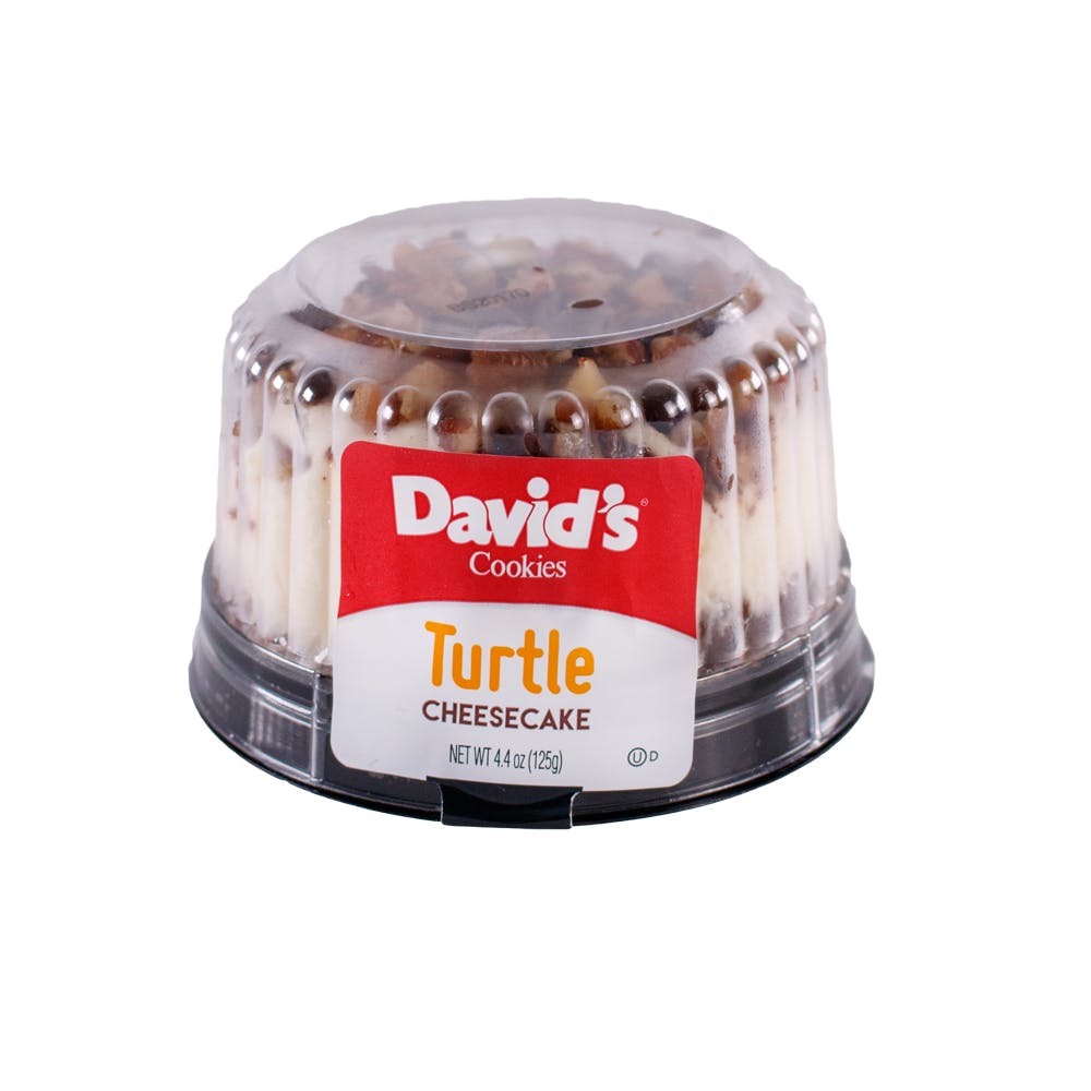 Order Turtle Cheesecake - 4.4 Ounce food online from Fox's Pizza Den store, Parkhill on bringmethat.com