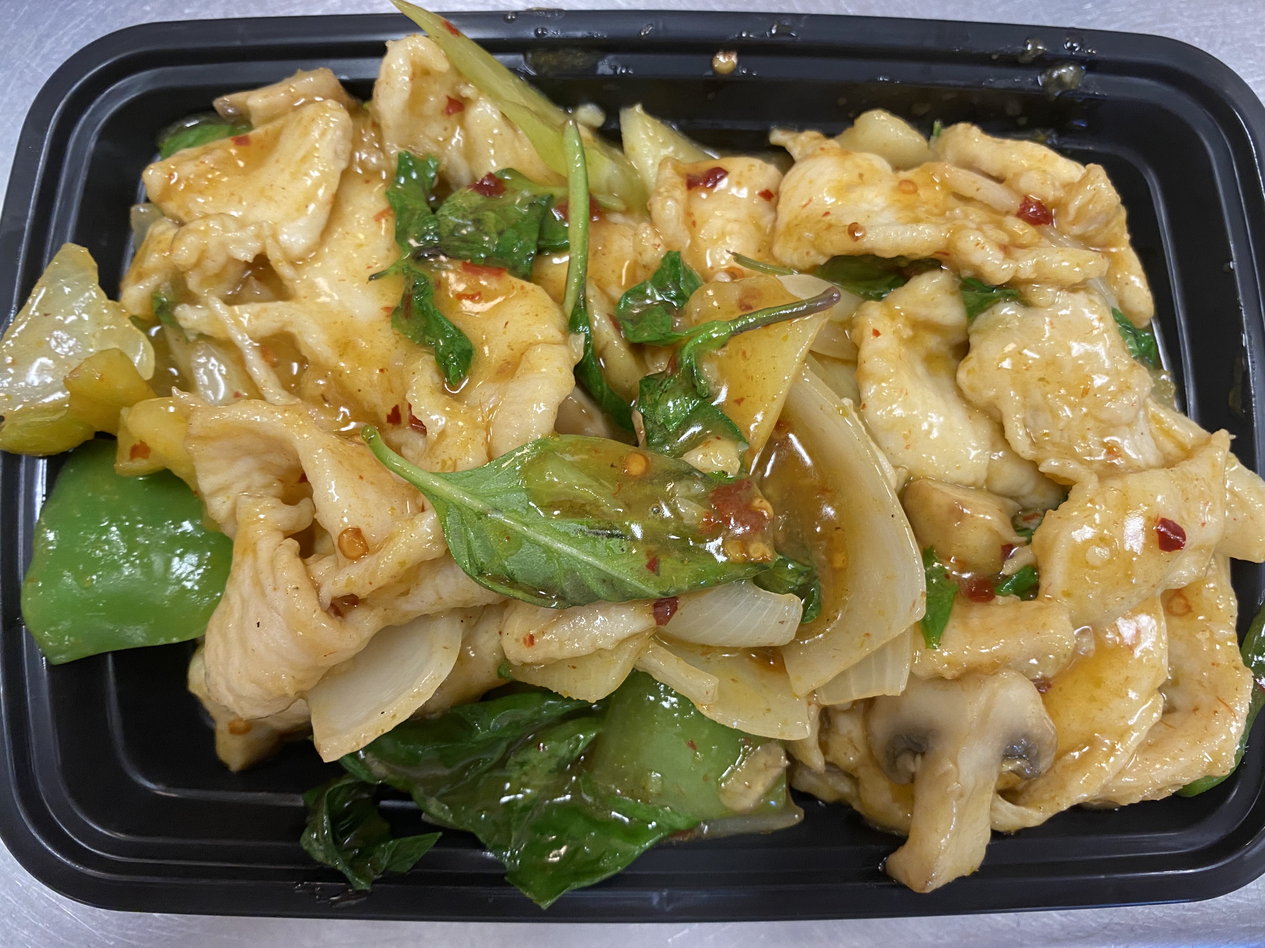 Order Panang curry chicken  food online from Lucky Star - Market St. store, Wilmington on bringmethat.com