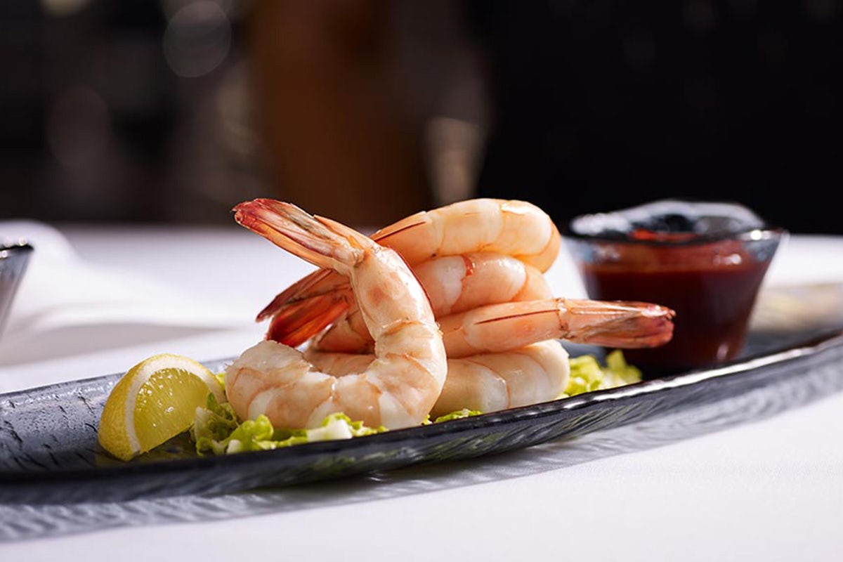 Order JUMBO SHRIMP COCKTAIL food online from Sullivan's Steakhouse store, Omaha on bringmethat.com