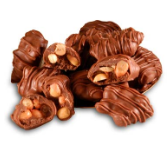 Order Sugar-Free Peanut Cluster (1 lb.) food online from South Bend Chocolate Company store, Indianapolis on bringmethat.com