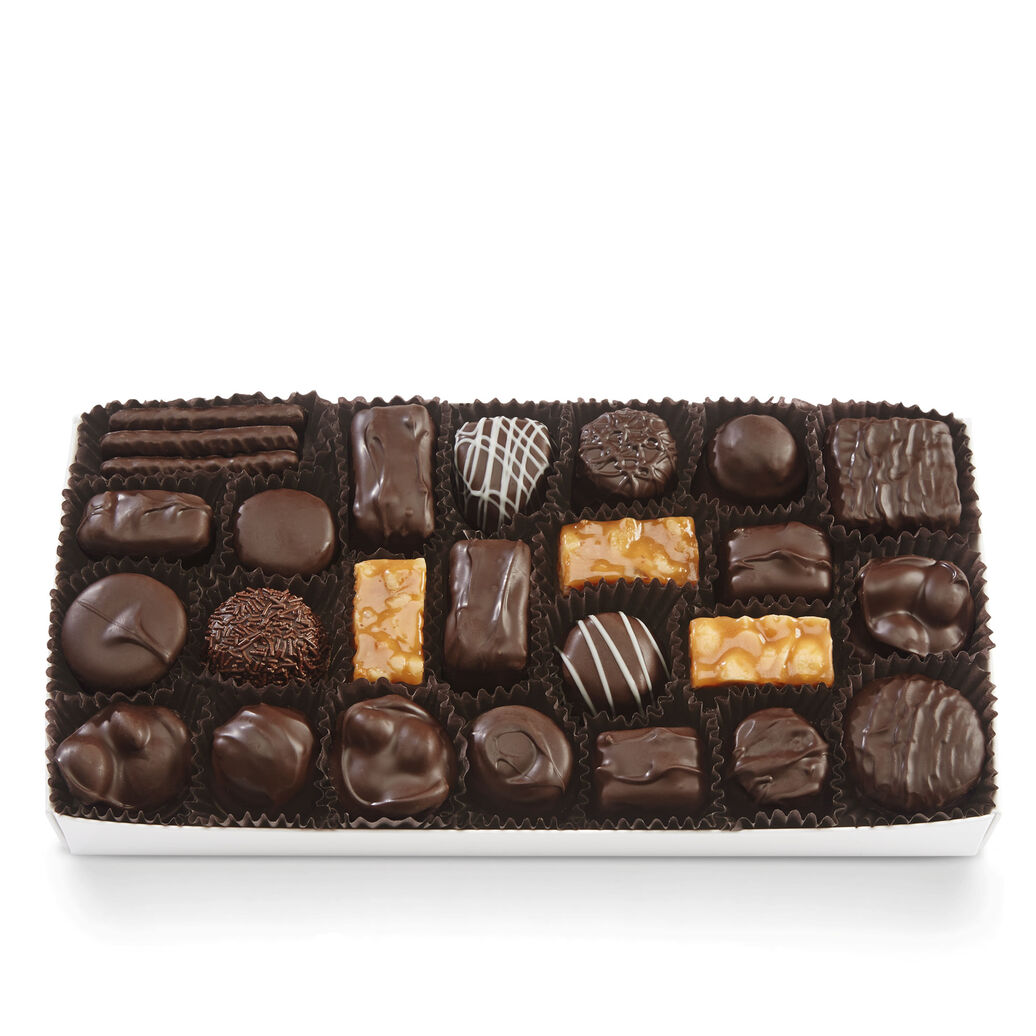 Order 1 Dark Assorted Chocolate Box food online from See Candies store, Draper on bringmethat.com