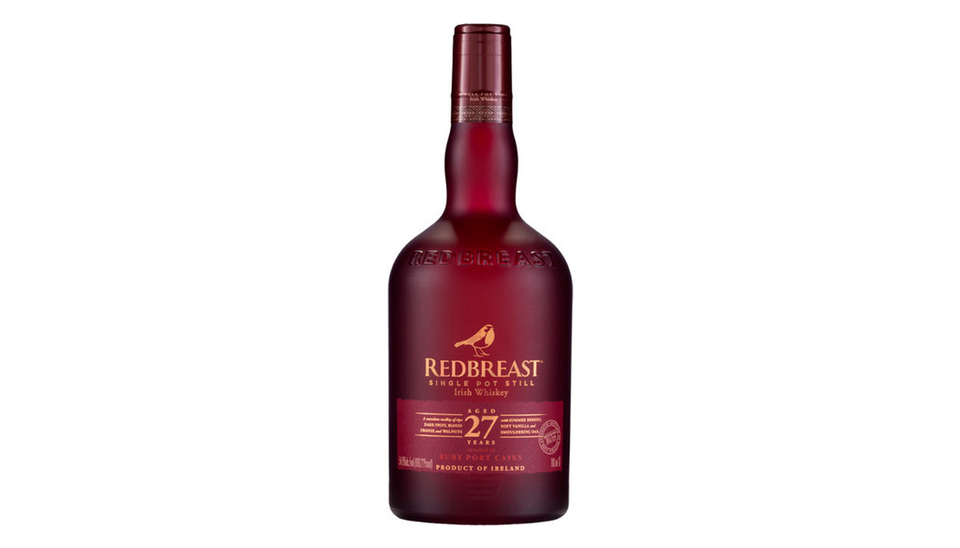 Order Redbreast 27 Year Irish Whiskey 750ml Bottle food online from Liquor Palace store, Burbank on bringmethat.com