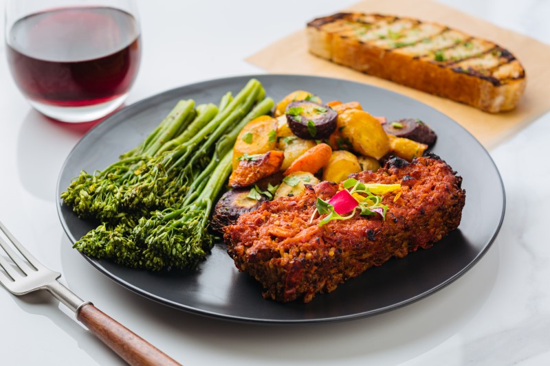 Order Meatless Loaf Plate food online from Urban Plates store, Torrance on bringmethat.com
