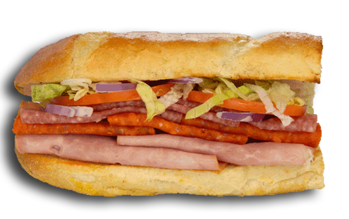 Order Chestnut Trio Sub food online from Elmo Pizza And Subs store, Fort Wayne on bringmethat.com