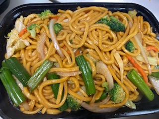 Order 32. Vegetable Lo Mein food online from Chinatown Buffet store, Milford on bringmethat.com