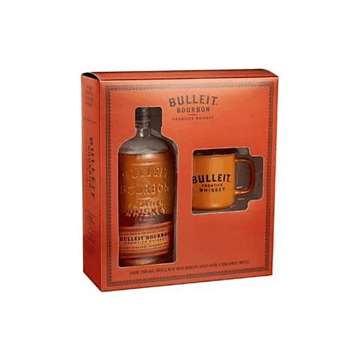 Order Bulleit Bourbon Gift (750 ML) 127880 food online from Bevmo! store, Pleasanton on bringmethat.com