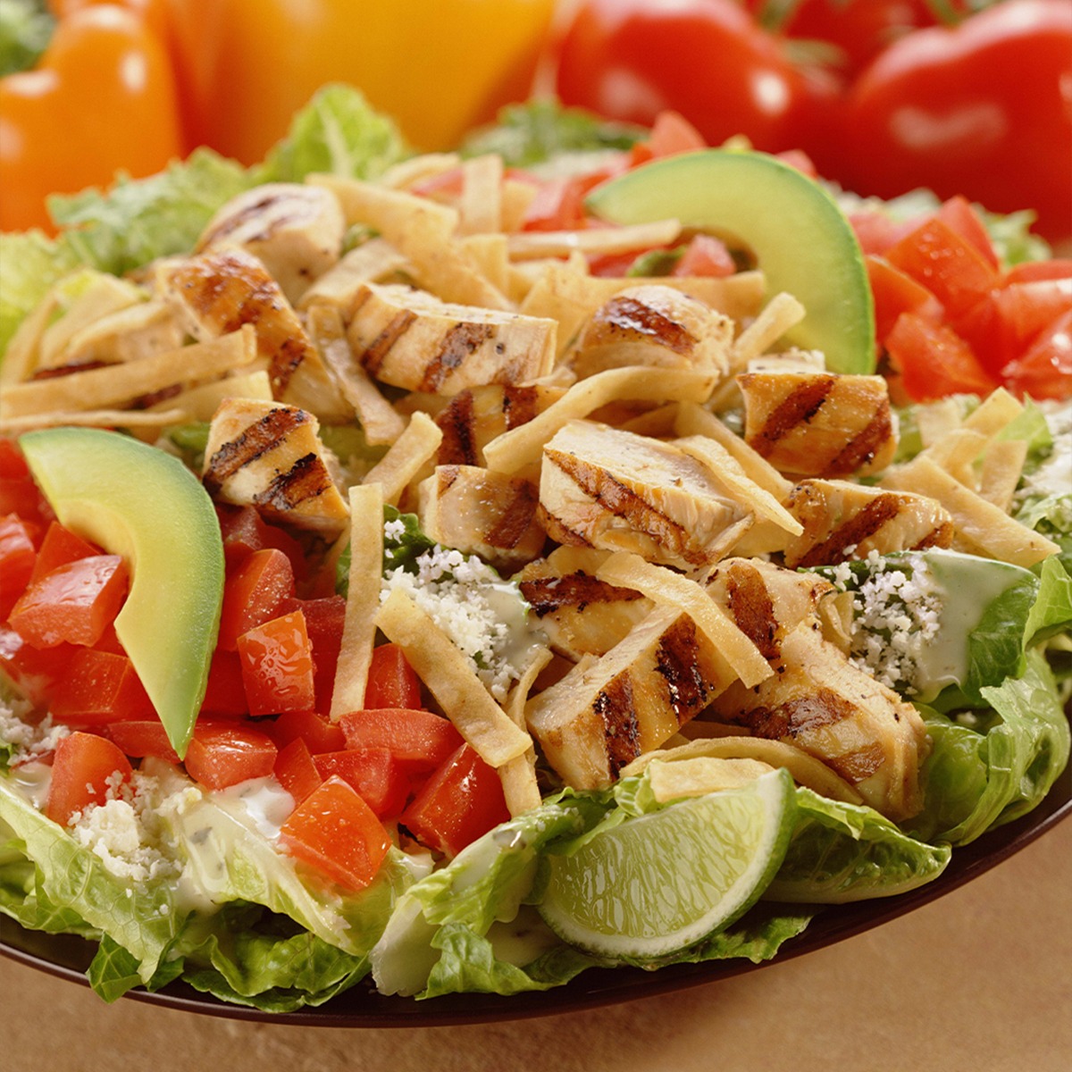 Order Chile-Lime Salad food online from La Salsa Fresh Mexican Grill - San Bruno store, San Leandro on bringmethat.com