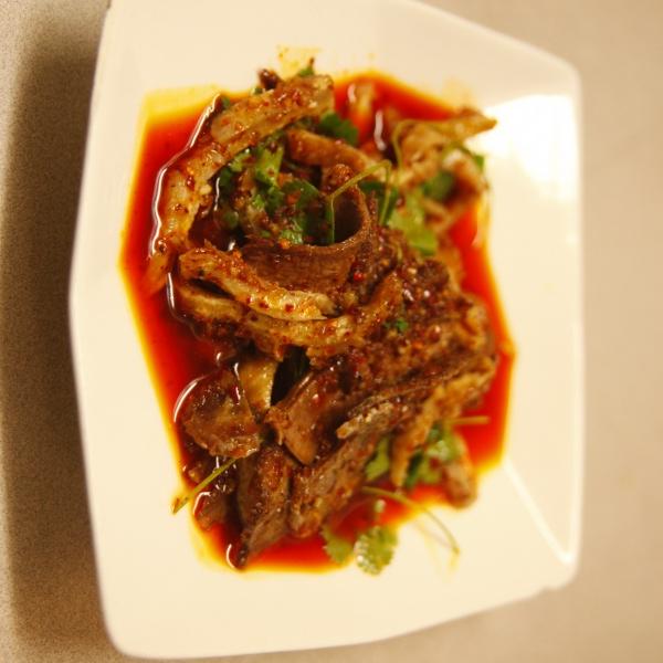 Order 1. Sliced  Beef and OX Organs in Chili Sauce  food online from Szechuan House store, Ames on bringmethat.com