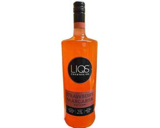 Order Liqs Cocktail Co. Strawberry Margarita 1.5L (ABV 13.9%)  food online from Central Liquor Market store, Los Angeles on bringmethat.com