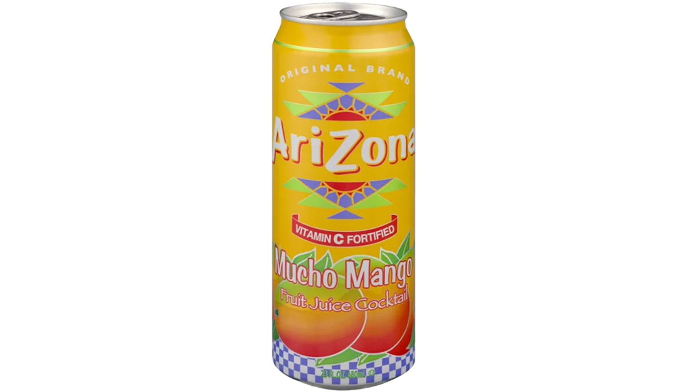 Order Arizona Mucho Mango 23oz food online from Chevron Extramile store, San Jose on bringmethat.com