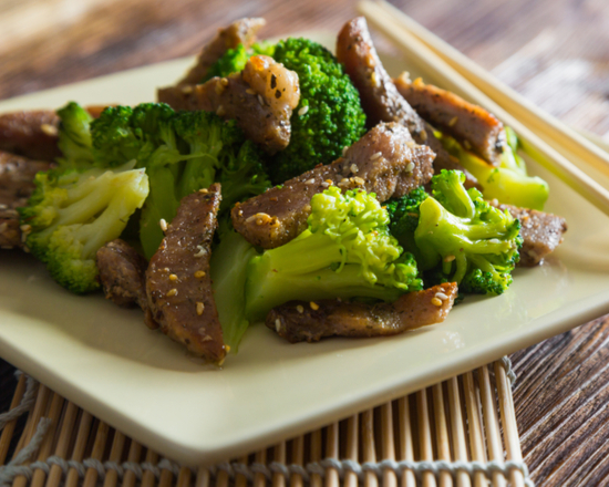 Order Beef with Broccoli food online from Orange Chicken Snob store, Chicago on bringmethat.com