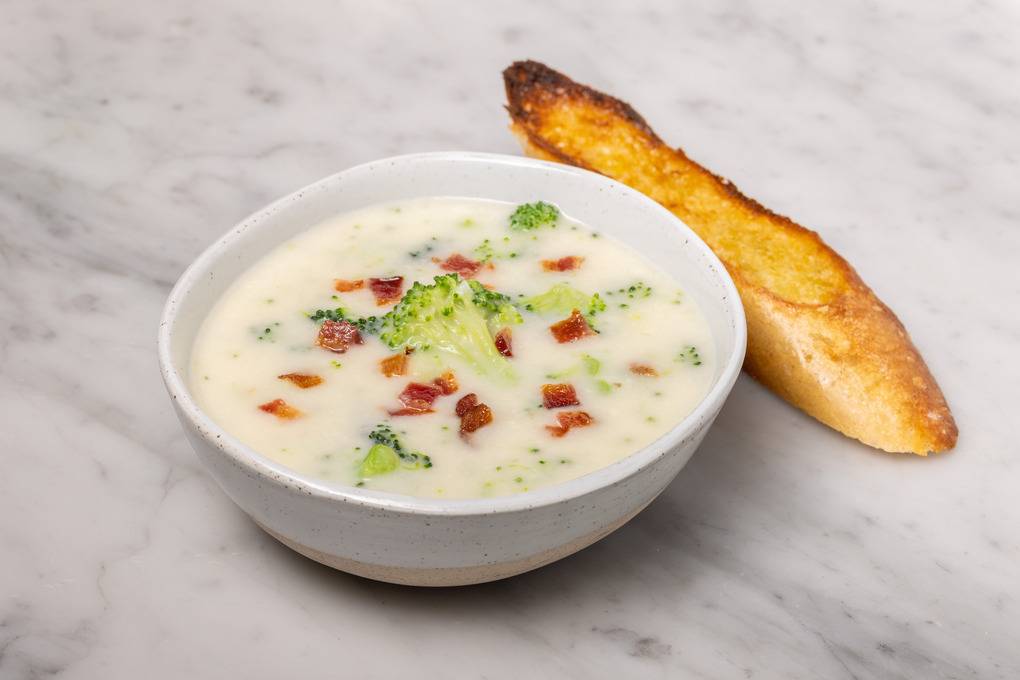 Order Cauliflower and Broccoli Soup food online from Porto's Bakery & Cafe store, Downey on bringmethat.com