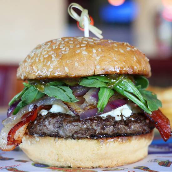 Order Imperial Fig Burger food online from Burgers & Beer store, El Centro on bringmethat.com