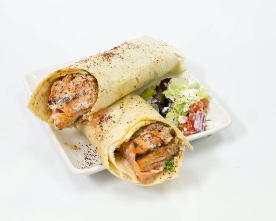 Order Salmon Wrap food online from Kebabs To Go store, Irving on bringmethat.com