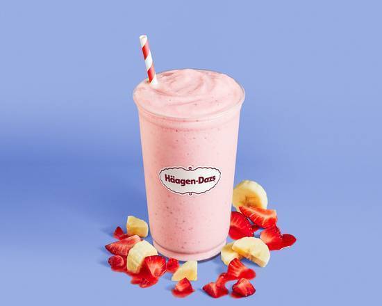 Order Strawberry Banana Smoothie food online from Haagen Dazs store, White Plains on bringmethat.com