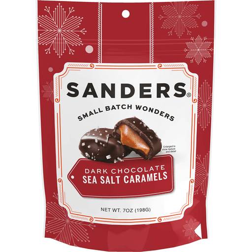 Order Sanders Dark Chocolate Caramel (7 OZ) 144681 food online from Bevmo! store, Lafayette on bringmethat.com